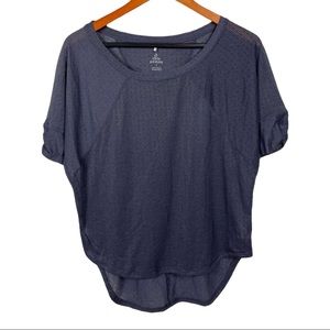 ❗️Prana Womens Tee Shirt Top Gray Short Sleeve Small Gray Athletic Hiking